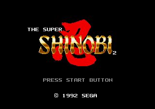 Super Shinobi II, The (Earlier)
